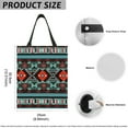 thumbnail image 7 of Yuyamidu Aztec Western Geometric Car Gabage Portable Car Trash Bag Decor Collapsible Garbage Can Hanging Automobile ccessories Practical Storage Organizer Bag, 7 of 7