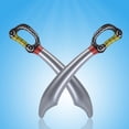 thumbnail image 3 of 12Pcs Simulation Pirate Toys Inflatable Fake Props Inflatable Sword Children Plaything, 3 of 7