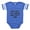 Royal Blue, variant on CafePress - FIN Warm Fuzzy Side - Cute Infant Baby Football Bodysuit