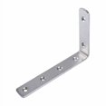 thumbnail image 1 of 4pcs L Bracket Corner Braces Joint Angle Brackets Wall-mounted Bench Shelf Support Heavy Duty Furniture Hardware Rack 150*100*24*4mm, 1 of 1