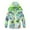 00#Green292, variant on Byoo Infant Boys Summer Cartoon Print Hooded Jacket Long Sleeve Zip Up Casual Outdoor Coat Tops
