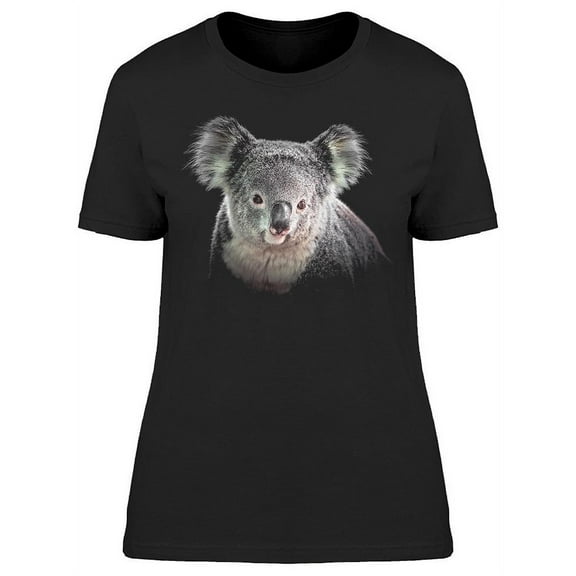 The Face Of A Koala T-Shirt Women -Image by Shutterstock, Female XX-Large