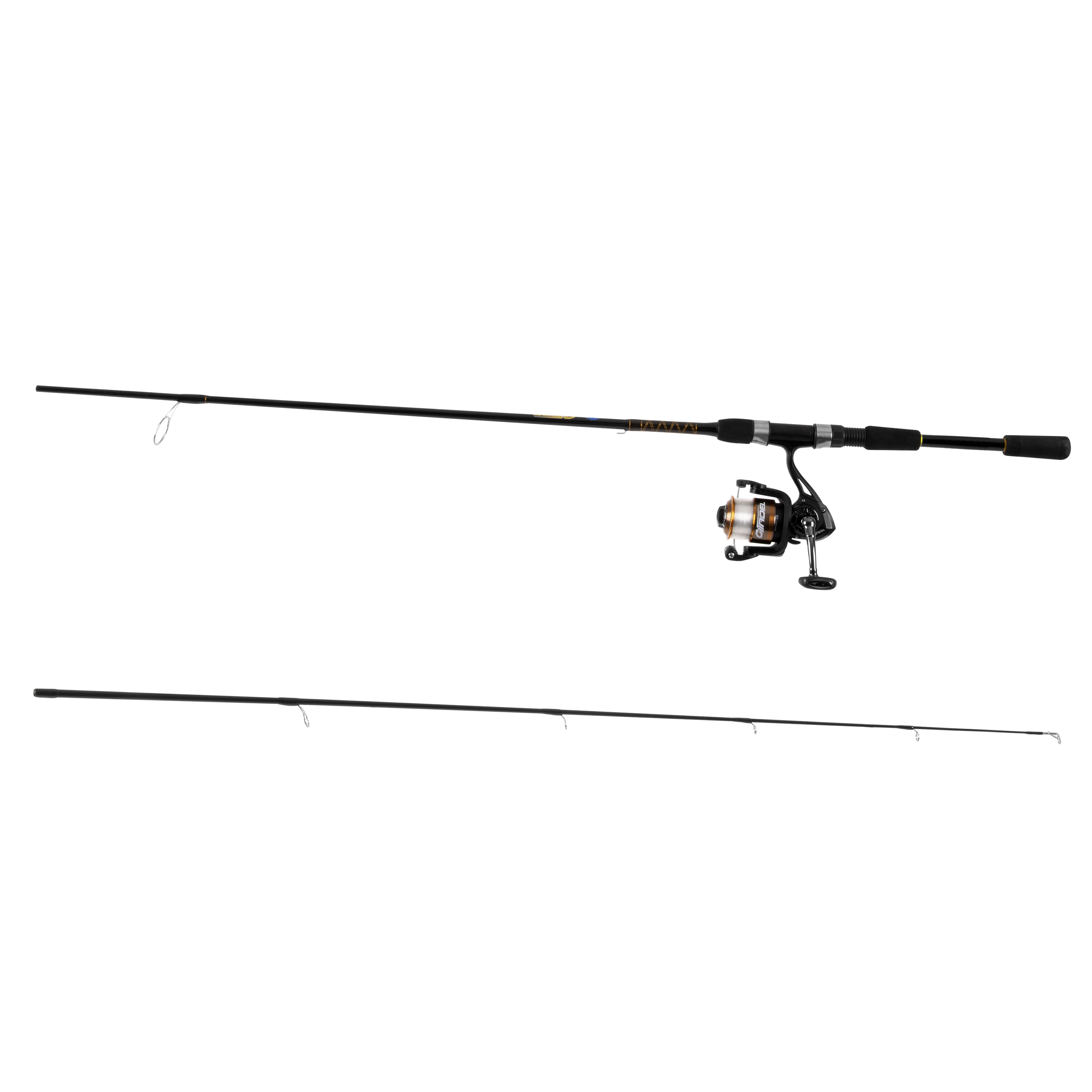 (2 pack) Tsunami Citadel Spinning Fishing Rod and Reel Combo, 5' Length