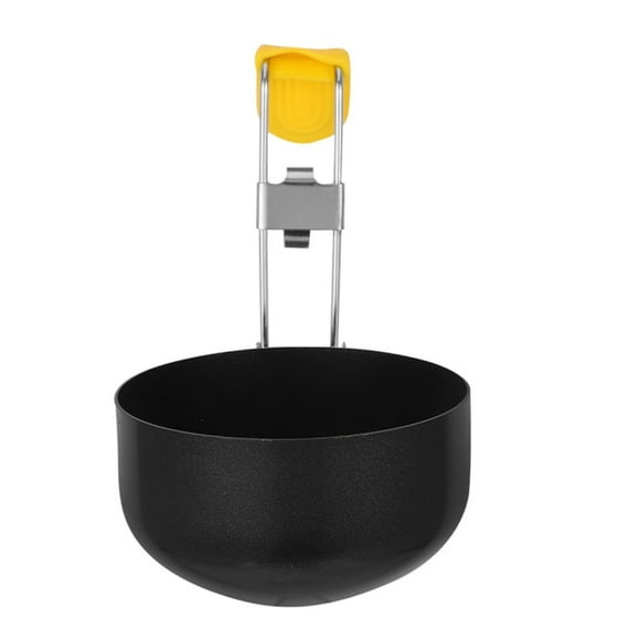 Foldable Hanging Egg Boiler - Folding Egg Poacher Poached Egg Cooker Nonstick Poached Egg Pan Boiled Eggs Maker Cups Round Poached Egg Spoon with Oil Brush Convenient Egg Cooking Tool Kitchen Gadgets