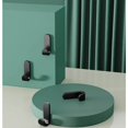 thumbnail image 3 of Ganchos para albornoz de baño, 12 piezas, ganchos adhesivos, pegatinas, gancho de pared, toallero de baño, resistente al agua, para dormitorio, baño, cocina, colgar en el techo, albornoces (neg, 3 of 5