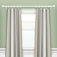 thumbnail image 4 of Lumi Mix & Match 1-3/8 in. Wood Single Curtain Rod, White, 8FT (2-piece 4FT rod), 4 of 11