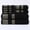 Black, variant on 8pcs 100% Cotton Bath Towel Set, Includes 2 Bath Towels, 2 Hand Towels, And 4 Washcloths. GSM 400, Luxurious Quality, Geometric Pattern, Ultra-soft And Highly Absorbent. For The Bathroom Or Travel.