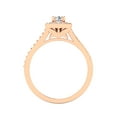 thumbnail image 4 of 1/2 Carat TW Women's Diamond Engagement ring in 10k Rose Gold (H-I, I1), 4 of 5