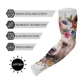 thumbnail image 5 of ALAZA Floral on Bear UV Sun Protection Arm Sleeves UPF 50+ Compression Cooling Sleeve 1 Pair, 5 of 7