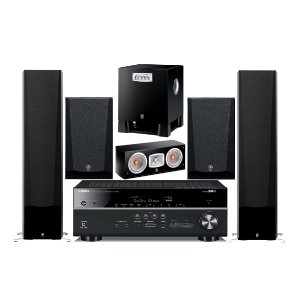 Yamaha 5.1Channel Wireless Bluetooth 4K 3D A/V Surround Sound