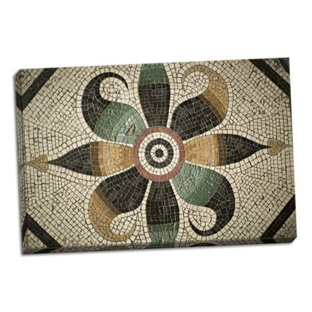 Mosaic Home Decor Gango Home Decor Mosaic II by Karyn Millet (Ready to Hang); One 36x24in Hand-Stretched Canvas ()