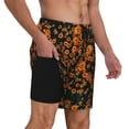 thumbnail image 3 of Gaeub Daisies Mens Swim Trunks Stretch Beach Shorts Quick Dry for Men Swim Shorts Swimwear with Pockets- XX-Large, 3 of 9