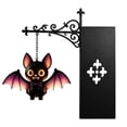 thumbnail image 2 of Vintage Library Lanterns Bookshelf Lamp, Ghost-Themed Decorative Bookend-Style Shelf Light, Warm LED Ambient Lighting, Battery Powered for Home Libraries and Reading Corners, 2 of 6