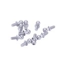 thumbnail image 3 of RC Ball Link Track Rod, 10pcs Aluminum Alloy Ball Link Lightweight RC Rod  End Joint for TT01 TT02 RC Car, 3 of 7