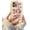 White, variant on Cute Warm Plush Furry Fluffy Phone Case for iPhone (White,iPhone 16 Pro Max)