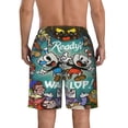 thumbnail image 4 of The Cuphead Show Mens Swim Trunks Quick Dry Board Shorts with Mesh Lining Beach Shorts Swimwear Bathing Suits, 4 of 7
