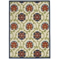 thumbnail image 2 of Nourison Aloha Indoor/Outdoor Blue/Multicolor 5'3" x 7'5" Area Rug, (5x7), 2 of 9