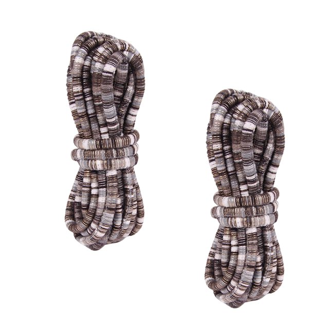 weibbin Ethnic Rope For Gift Wrapping Making 100cm Elastic Fibre Round Thread String Ethnic Style Cloth Cords For DIY Bracelet Necklace Jewelry Making