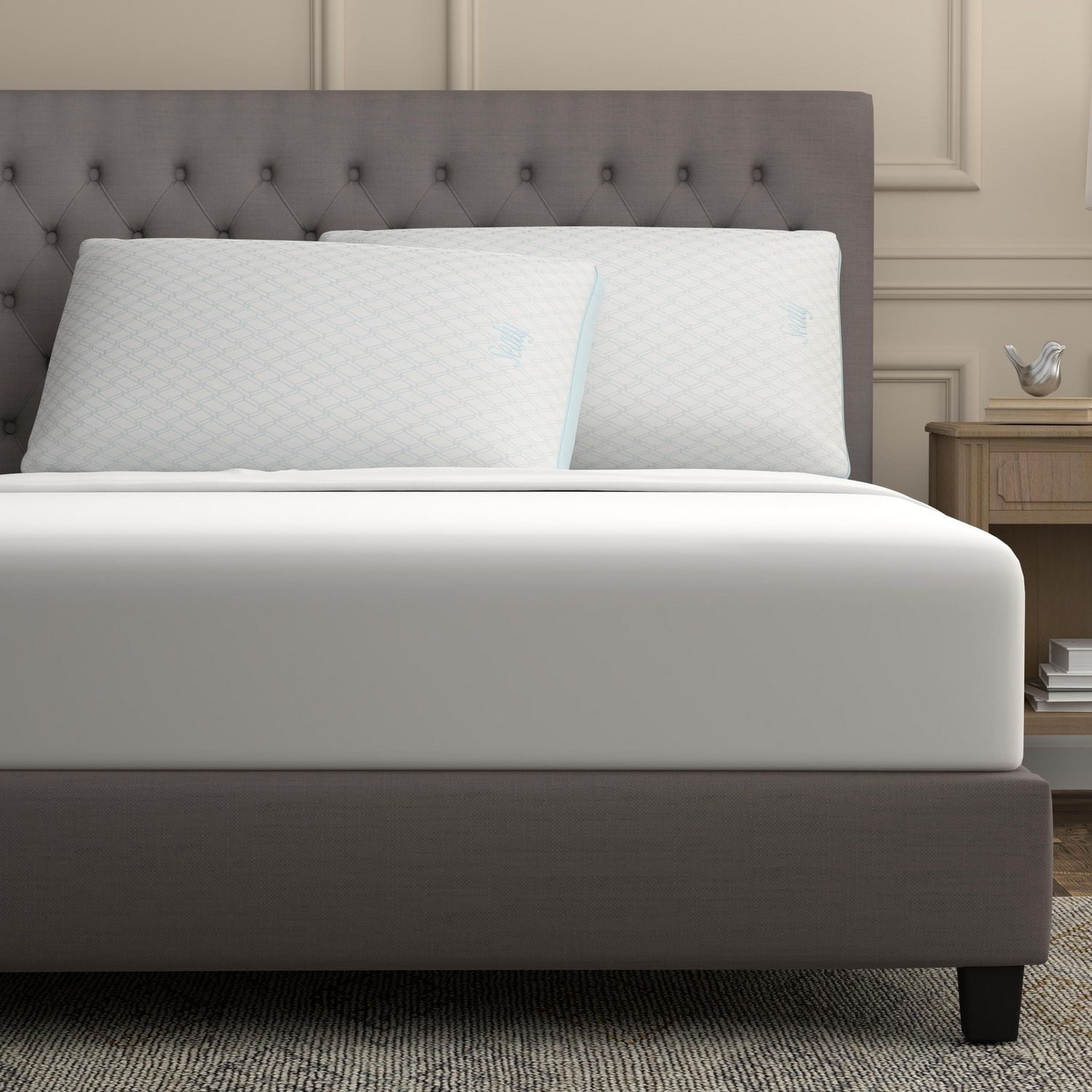 Sealy Cooling Extra Firm Support Cool Touch Bed Pillow, Queen, Machine Washable Bed Pillow