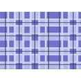 thumbnail image 1 of Ahgly Company Indoor Rectangle Patterned Periwinkle Purple Area Rugs, 7' x 9', 1 of 6