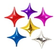 thumbnail image 4 of Globo de aluminio con forma de estrella de cuatro esquinas de 10, 26 y 36 pulgadas para decoración de cumpleaños de bebé, diseño de pared de fondo con forma de estrella, 4 of 5