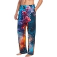 thumbnail image 6 of Honiee Modern Art Red And Blue Colors for men - a sleek fusion of Straight Pajama Pants, versatile Lounge Pants, and cozy Sleepwear, all rolled into one-XX-Large, 6 of 6