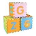 thumbnail image 3 of BalanceFrom 36-Pack 12”x12” Interlocking Puzzle Play Mat, 0.4” Thick, Alphabet & Numbers, 3 of 5