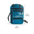 thumbnail image 3 of Travel Neck Wallet with RFID Blocking Passport Holder Neck Pouch for Men and Women to Keep Documents Safe, 3 of 5