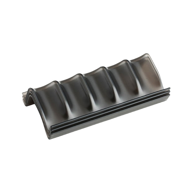 EeaseMX Estante de almacenamiento para 5 botellas de aceites esenciales, con 5 cajones y 5 ranuras, plegable, de plástico, para el hogar (negro)