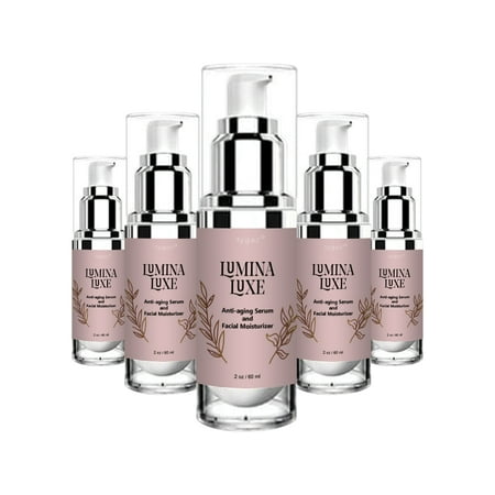 Lumina Luxe, Lumina Anti-Aging Serum & Facial Moisturizer - 3 Pack