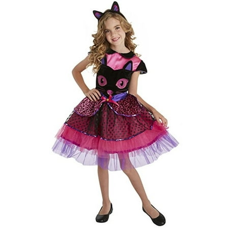 Palamon Black Cat Face Halloween Girls Kids Costume
