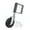 4 inch black, variant on Portable Gate Wheel with Sturdy Rubber and Metal Materials for Supporting Heavy and Metal Gate in Outdoor Setting