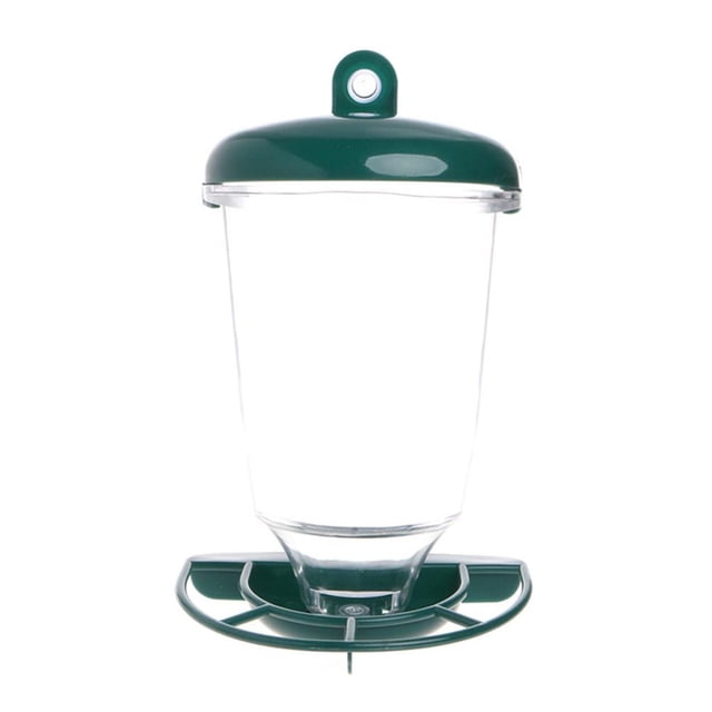 Feltree Squirrel-Proof Window Bird Feeder with 3 Suction Cups, Transparent Acrylic Birdwatching Station for Year-Round Use