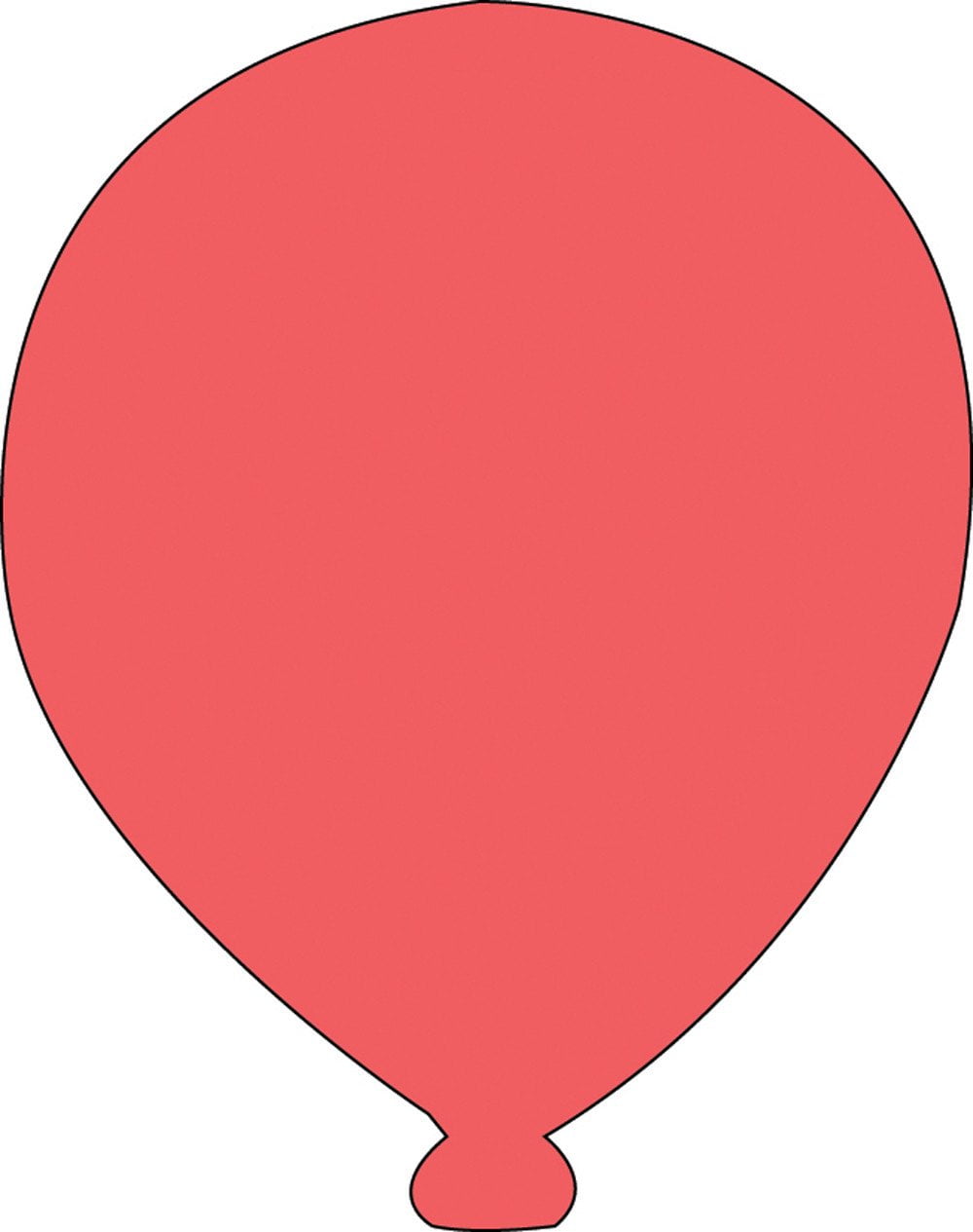 Sticky Shape Notepad Balloon, Sticky Paper, 50 Sheets, 3" x 3", for