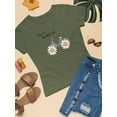 thumbnail image 3 of Daisy Bicycle Ride T-Shirt Women -Image by Shutterstock, Female 5X-Large, 3 of 4