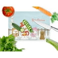 thumbnail image 2 of Caroline's Treasures Merry Christmas Carolers Glen of Imal Tan Glass Cutting Board Large, 2 of 2