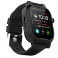 thumbnail image 1 of Waterproof Apple Watch Case Series3, 4 & 5 , ShellBox IP68 Certified Shockproof Impact Resistant Apple iWatch Full Body Protective Case with Built-in Screen Protector(Black), 1 of 8