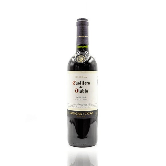 PACK DE 3 VINO TINTO CASILLERO DEL DIABLO MERLOT 750ML