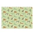 thumbnail image 1 of Dog Lover Cutting Board, French Bulldog Greyhound Poodle Terrier Silhouette Pure Breed Animals Canine Type, Decorative Tempered Glass Cutting and Serving Board, Large Size, Multicolor, by Ambesonne, 1 of 1