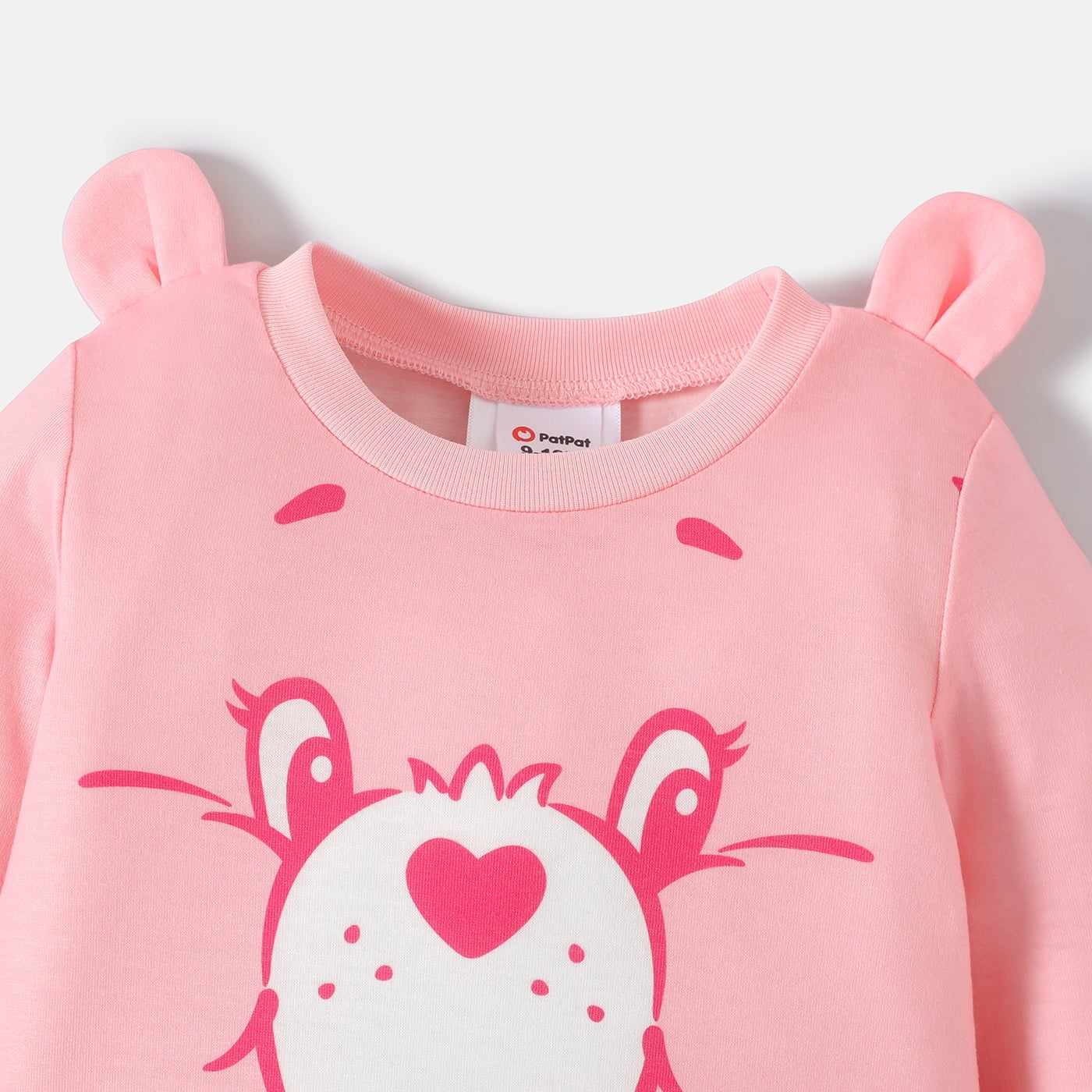 Care Bears Baby Boy/Girl Cute Bear Print Long-sleeve Jumpsuit