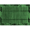 thumbnail image 1 of Ahgly Company Indoor Rectangle Abstract Emerald Green Modern Area Rugs, 6' x 9', 1 of 4