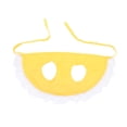 thumbnail image 2 of Flmtop Pet Hat Ruffled Hem UV Protection Fabric Adorable Headwear Cap for Dog Yellow, 2 of 9