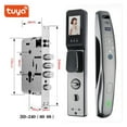 thumbnail image 2 of Door Lock, Tuya Electronic Lock Biometrics Fingerprint Lock Smart Door Lock Password 3D Face Recognition Key IC Card Camera Electronic Lock ,Easy to Install, 2 of 7
