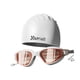 thumbnail image 1 of Gafas de natación con gorro de natación Gorro de de silicona Protección ocular profesional resistente al agua Gafas de con tapones para los oídos, 1 of 8