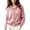 Pink 1, variant on Vynhevius Women's Hooded Cardigan Sweater Solid Knit Button Down Loose Fit Soft Casual Daily Wear Tops