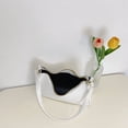 thumbnail image 1 of Bolso de hombro a la moda para mujer, bolso informal de verano para las axilas, bolso sólido (blanco), 1 of 6