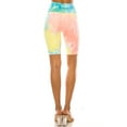 thumbnail image 4 of Women's Tiedye Honeycomb athletic Biker Shorts, 4 of 4