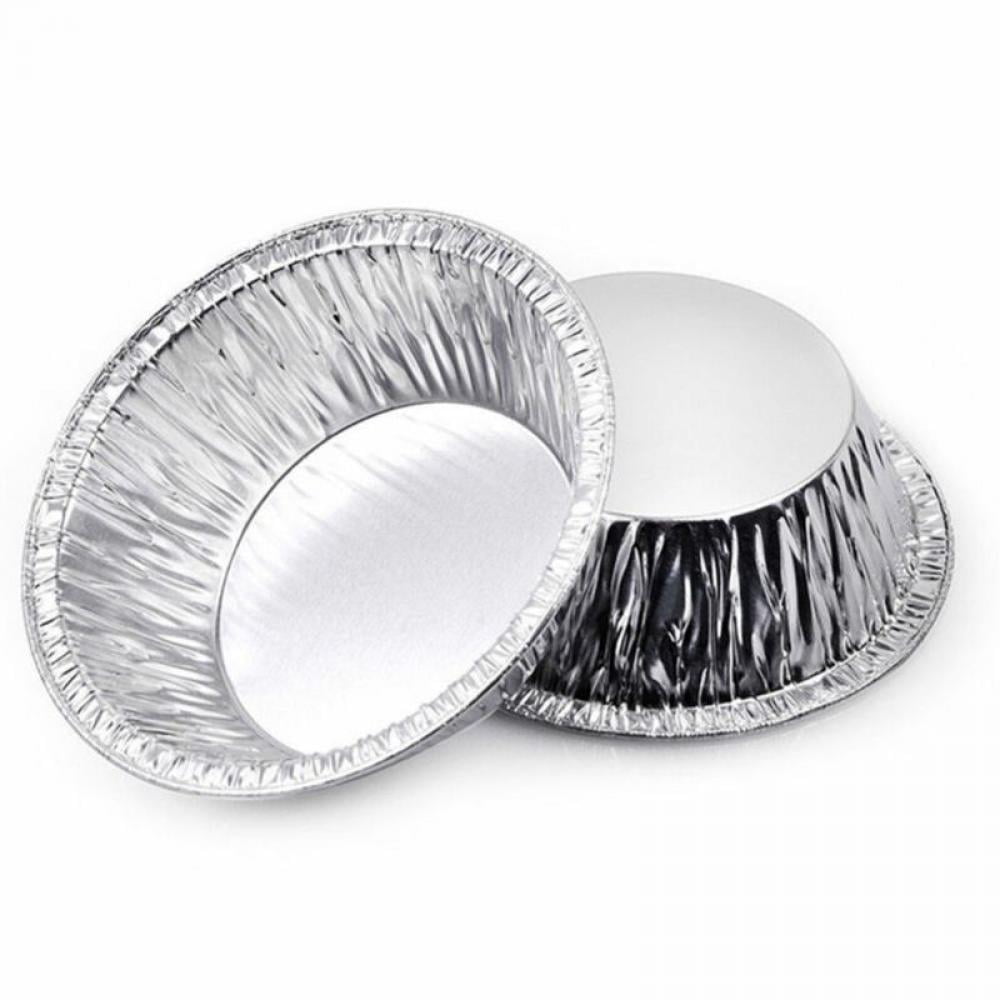 3 Disposable Small Aluminum Foil Tart Pan #301