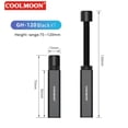 thumbnail image 1 of Support Vertical en Alliage d'Aluminium GPU Support Télescopique Design Vis Accessoires Hauteur Réglable Supports de Cartes Graphiques Support de Cartes Vidéo Graphiques Verticales, 1 of 9