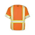 thumbnail image 3 of Kishigo Premium Brilliant Series® Breakaway Class 3 Vest 1552-1553b Orange XL, 3 of 5